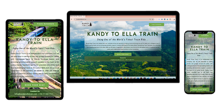 Kandy to Ella Train